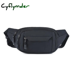 Men Waist Bag Pack Men’s Wallet Purse Casual Large Phone Belt Pouch Women Canvas Travel