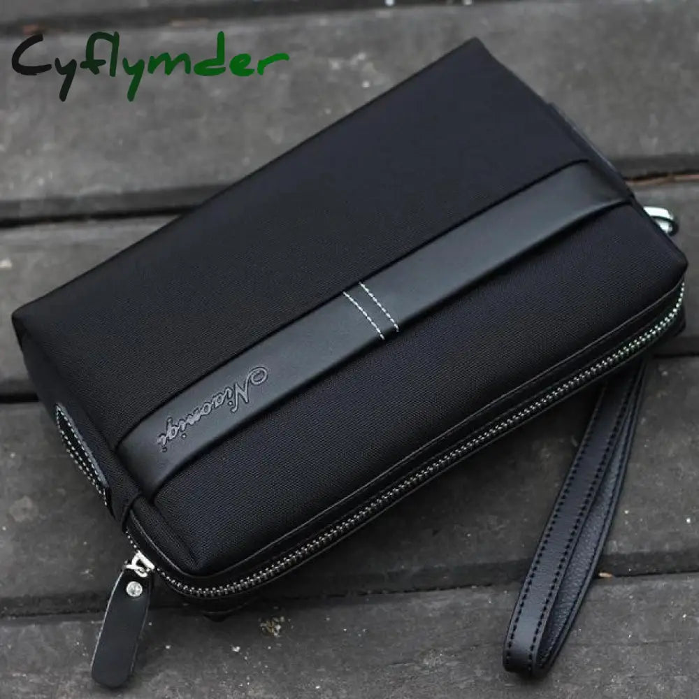 Men Wallets Business Handbag Clutch Bag Wallet Cell Phone Pocket Purse Credit Card Holder