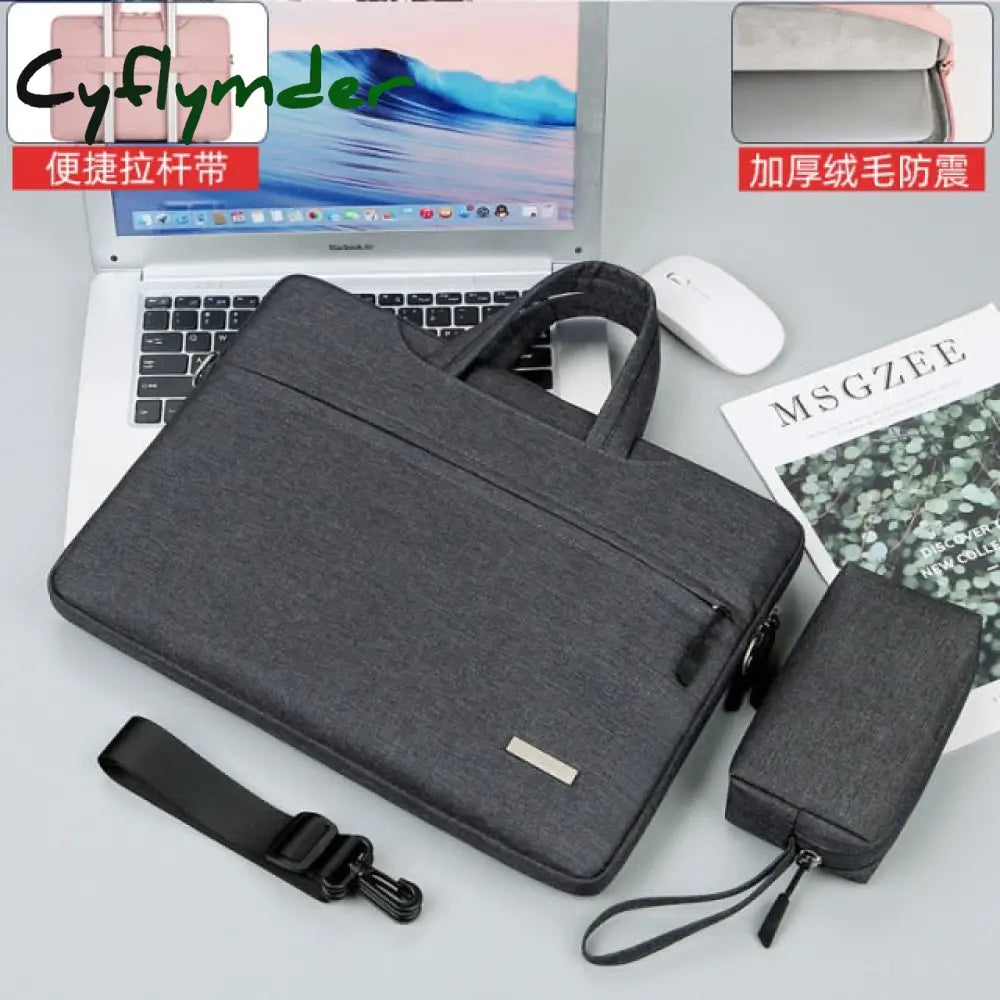 Multi-Purpose Laptop Bag Business 15.6 16.1 14 13.3 12 Inch Waterproof Case For Macbook Pro 13 15