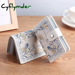 Multiple Card Slots Credit Bank Id Holder Bag Organizer Badge Business Bus Storage Case Money Bill