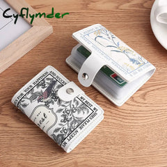 Multiple Card Slots Credit Bank Id Holder Bag Organizer Badge Business Bus Storage Case Money Bill