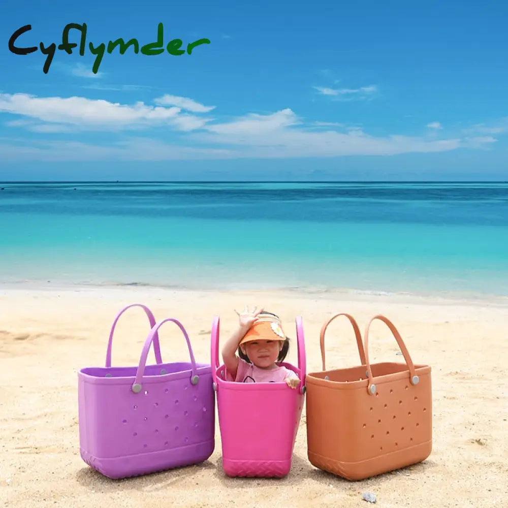 New Beach Bags X Large 19*13*10 Inch Eva Baskets Women Fashion Capacity Tote Handbags Summer