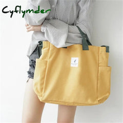 New Canvas Shoulder Bags Environmental Shopping Bag Tote Package Crossbody Purses Casual Handbag