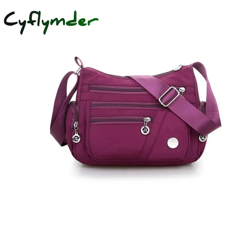 New Casual Crossbody Shoulder Bag Women Nylon Waterproof Messenger Bags For Lady Handbags High