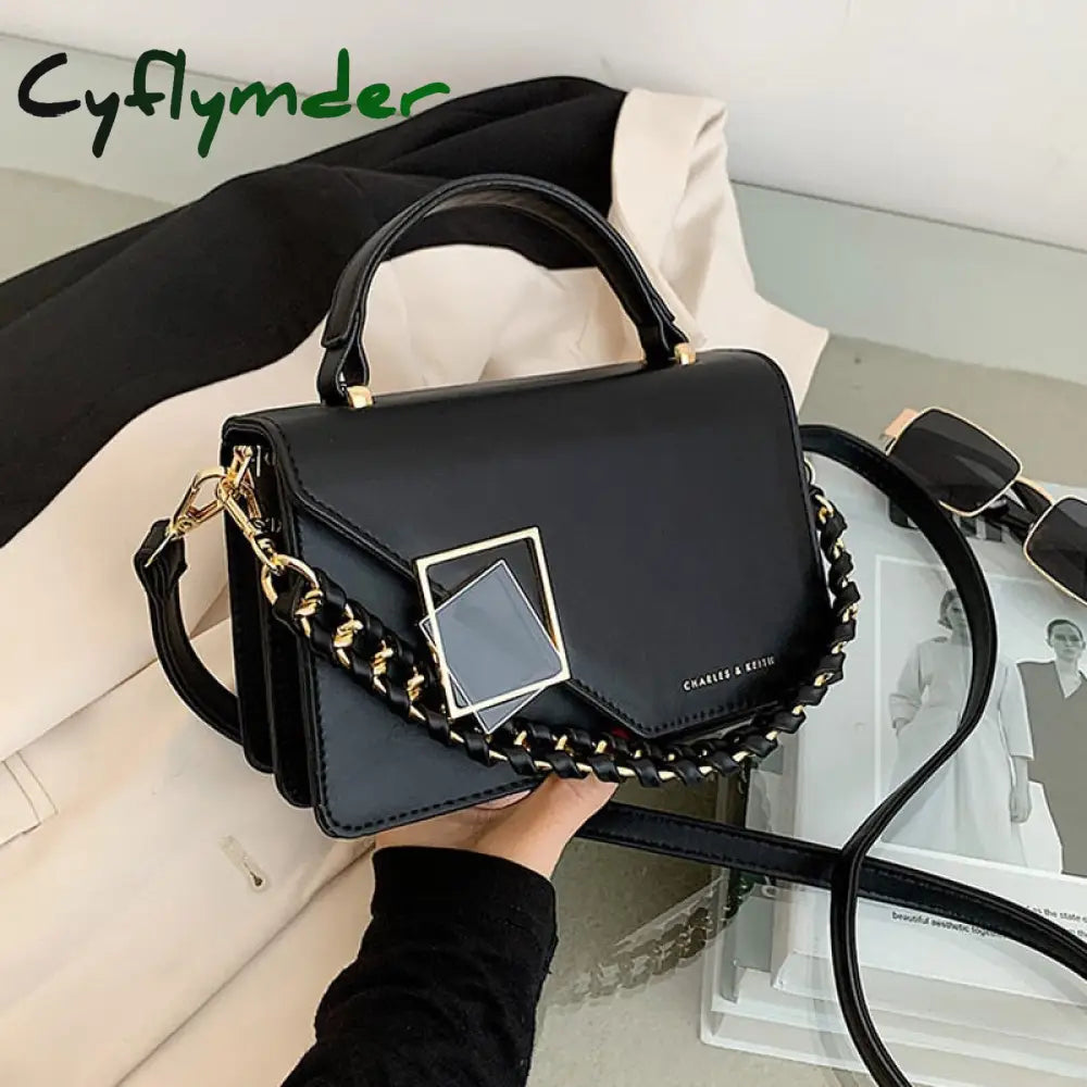 New Chain Women Handbags Pu Leather Designer Shoulder Crossbody Bag And Purses Fashion Brand