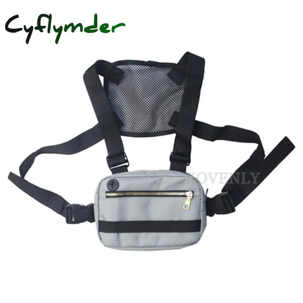 New Chest Rig Men Bag Casual Function Outdoor Style Small Tactical Vest Bags Streetwear For Male