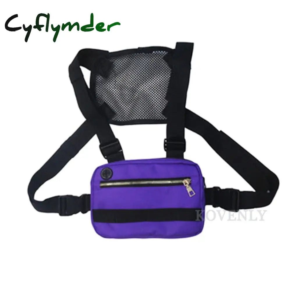 New Chest Rig Men Bag Casual Function Outdoor Style Small Tactical Vest Bags Streetwear For Male