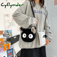 New Cute Bear Messenger Bag Women Plush Mobile Phone Girls Small Shoulder 09