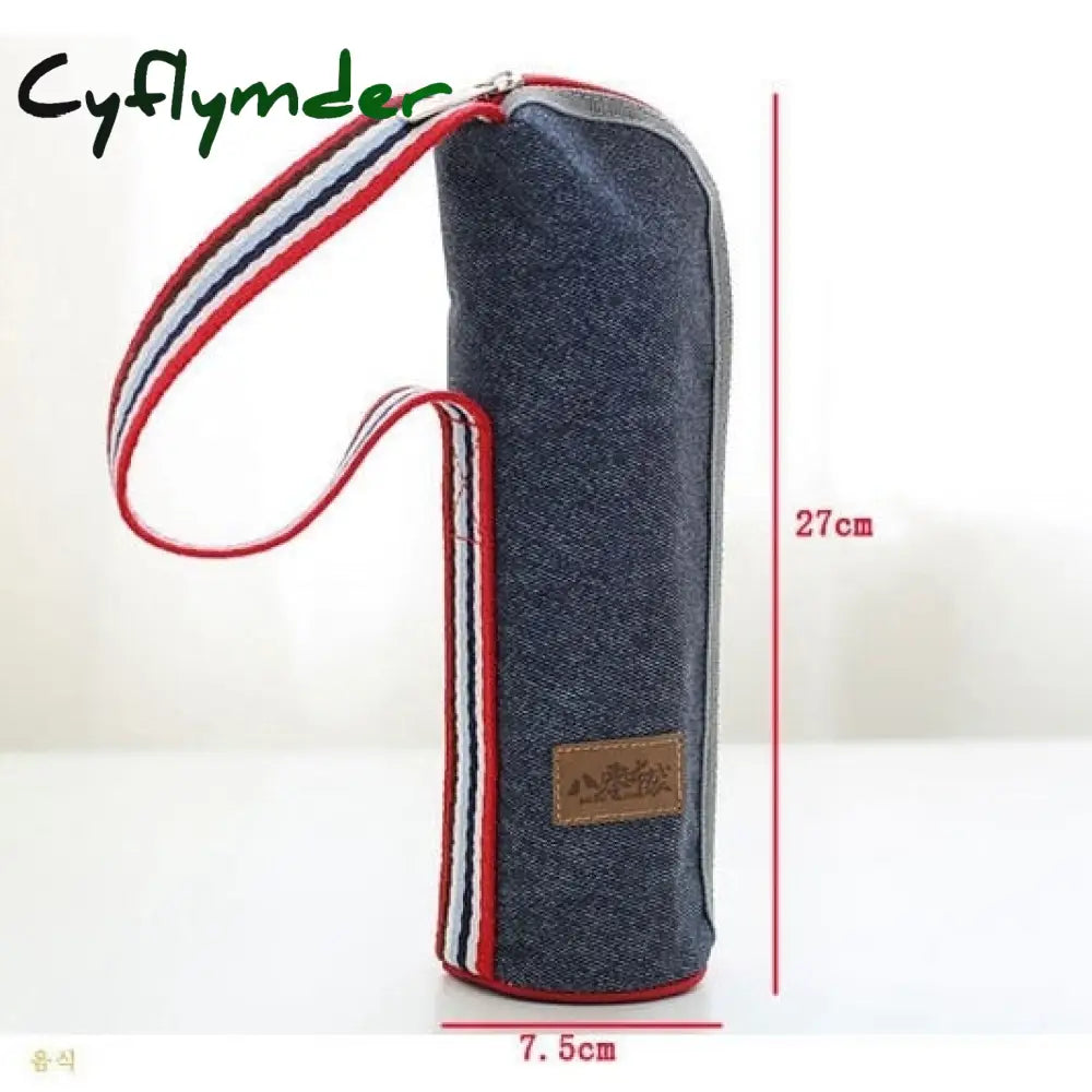 New Fashion Denim Lunch Bag Thermal Food Insulated Kids Women Or Men Casual Cooler Thermo Picnic