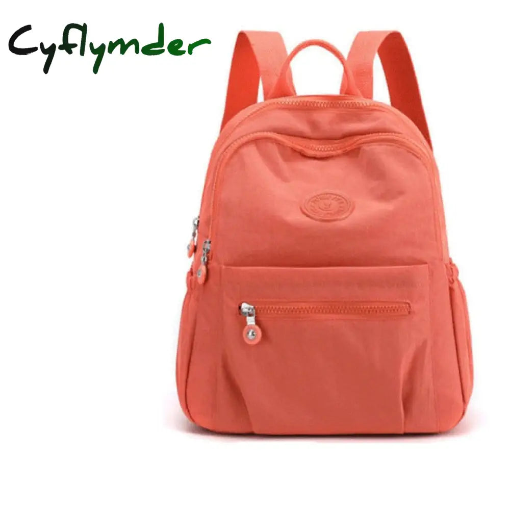 New Fashion Lightweight Travel Bag Large Capacity Backpack Female Simple And Versatile Schoolbag