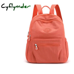 New Fashion Lightweight Travel Bag Large Capacity Backpack Female Simple And Versatile Schoolbag