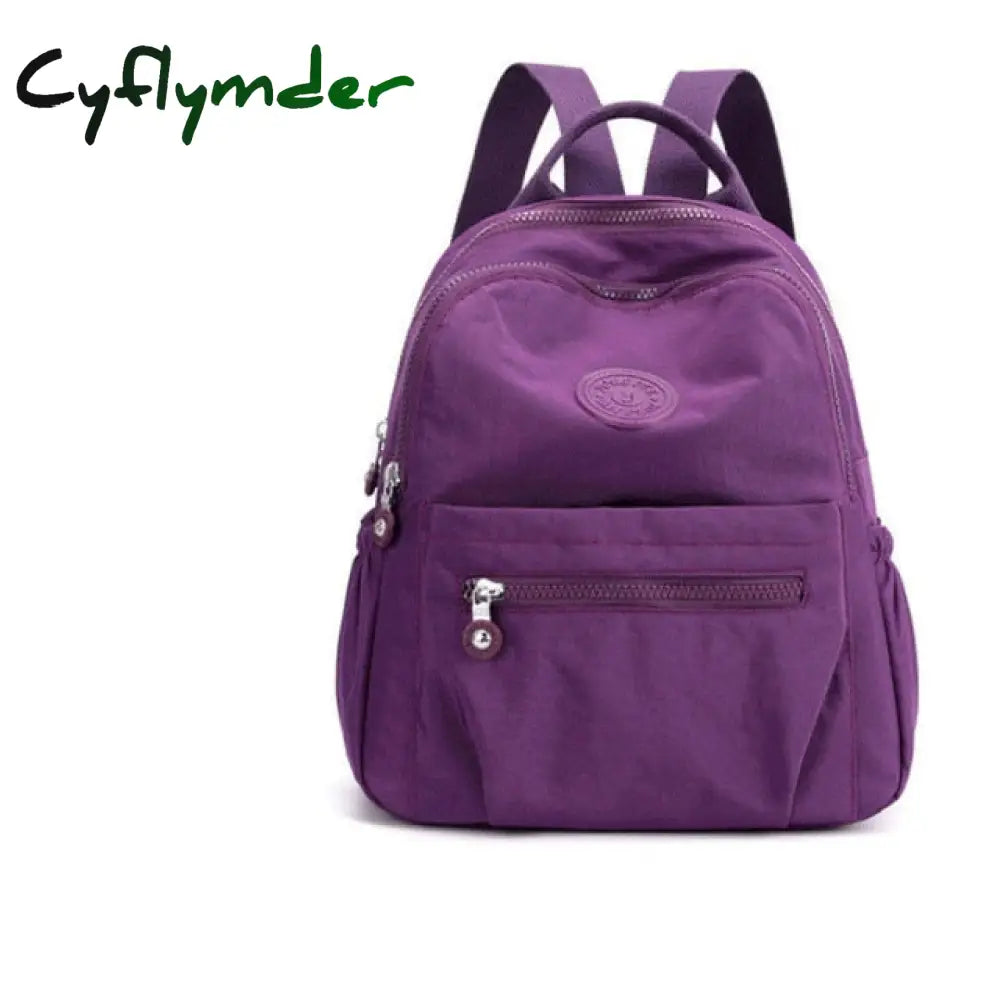 New Fashion Lightweight Travel Bag Large Capacity Backpack Female Simple And Versatile Schoolbag