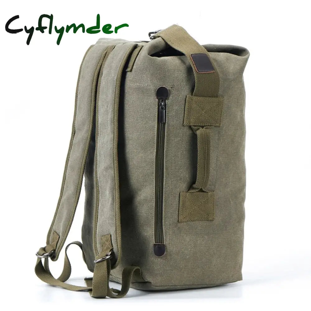 New Large Capacity Rucksack Man Travel Bag Mountaineering Backpack Male Luggage Canvas Bucket