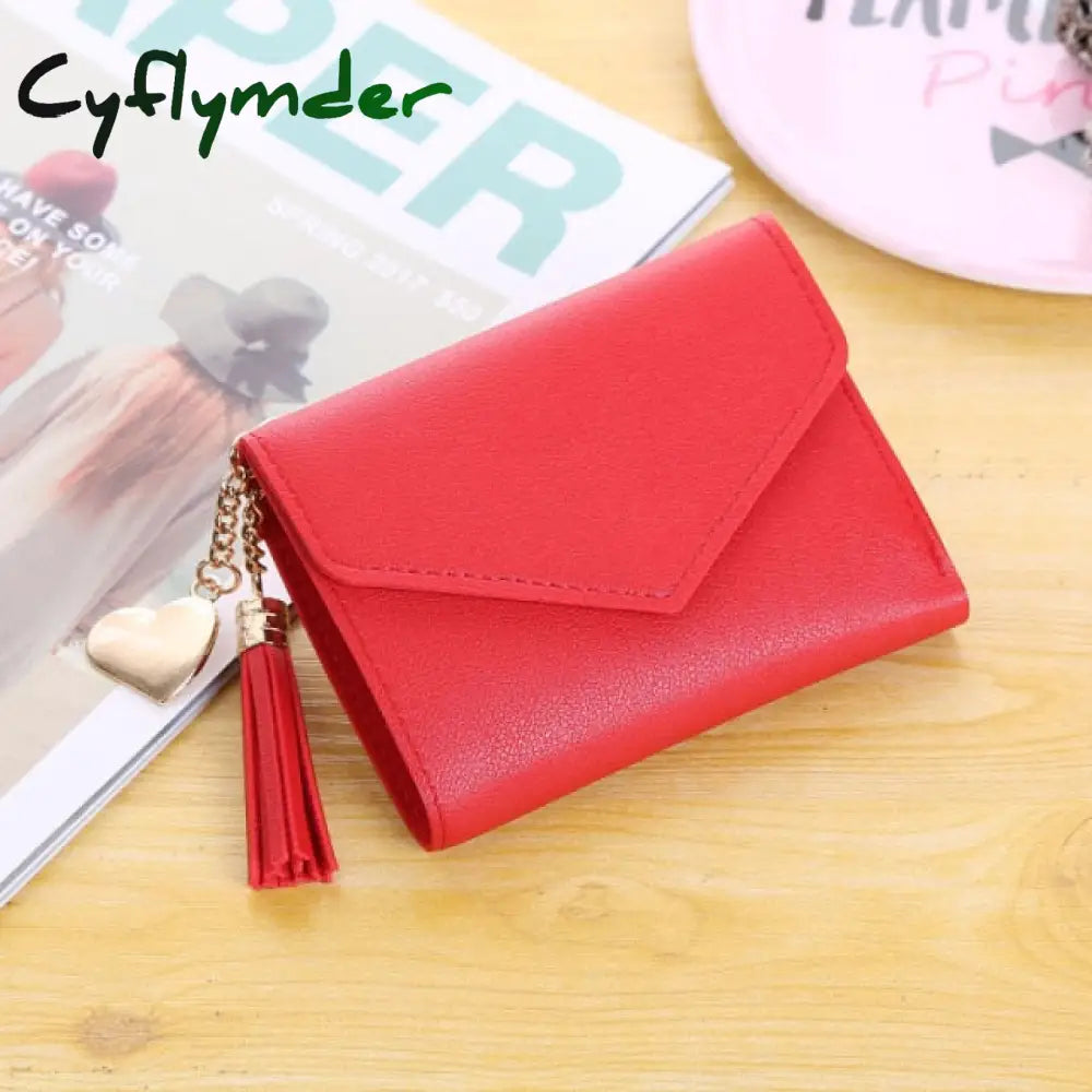 New Leather Small Wallet Women Luxury Brand Famous Mini Wallets Purses Female Short Coin Zipper