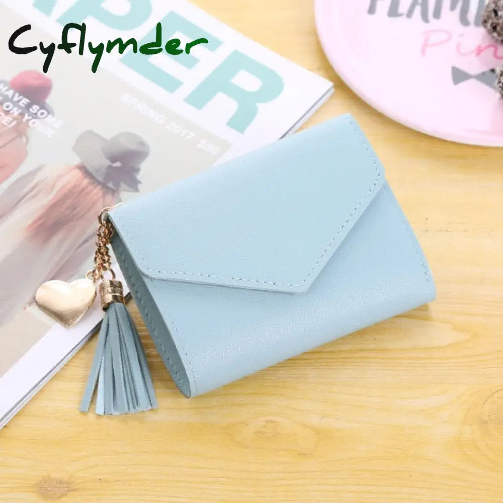 New Leather Small Wallet Women Luxury Brand Famous Mini Wallets Purses Female Short Coin Zipper