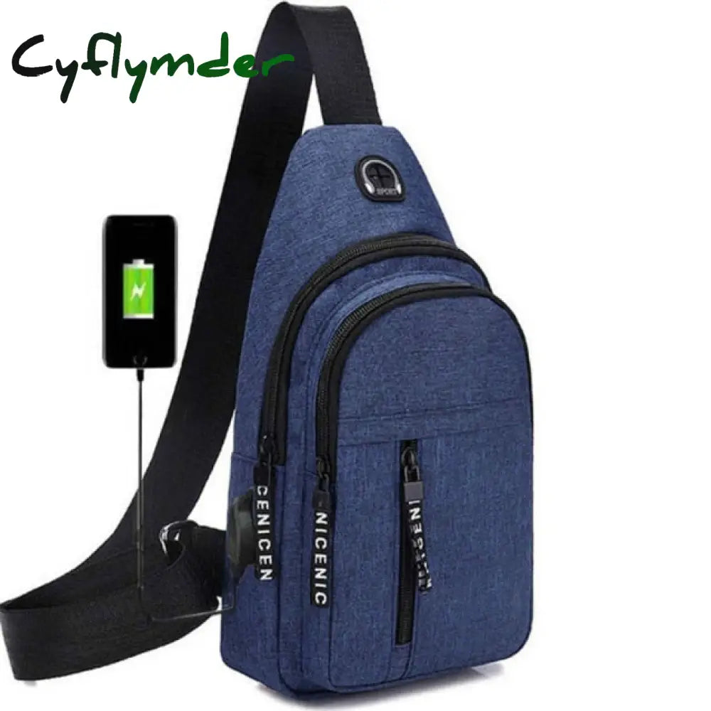 New Mini Male Bags Pouch For Travel Sport Casual Crossbody Chest Bag Men Shoulder Nylon Waist Packs