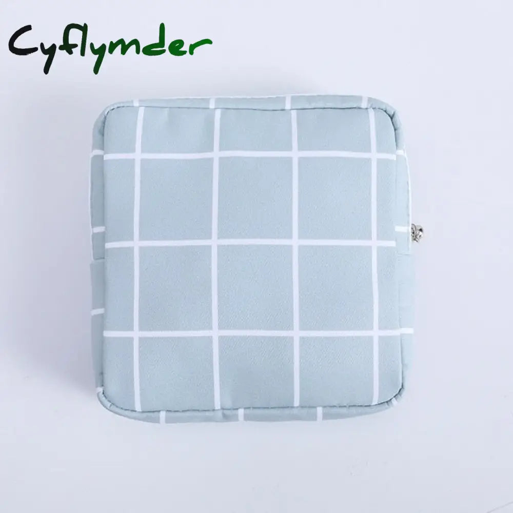 New Sanitary Pad Pouch Mini Folding Women Cute Bag For Gaskets Napkin Towel Storage Bags Case