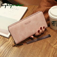 New Stylish Brand Designer Wristband Women’s Wallet Many Departments Clutch Female Long Large