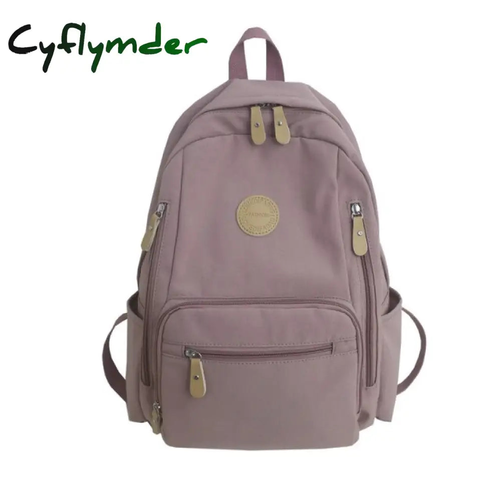 New Waterproof Nylon Women Backpack Female Travel Bag Backpacks Schoolbag For Teenage Girls