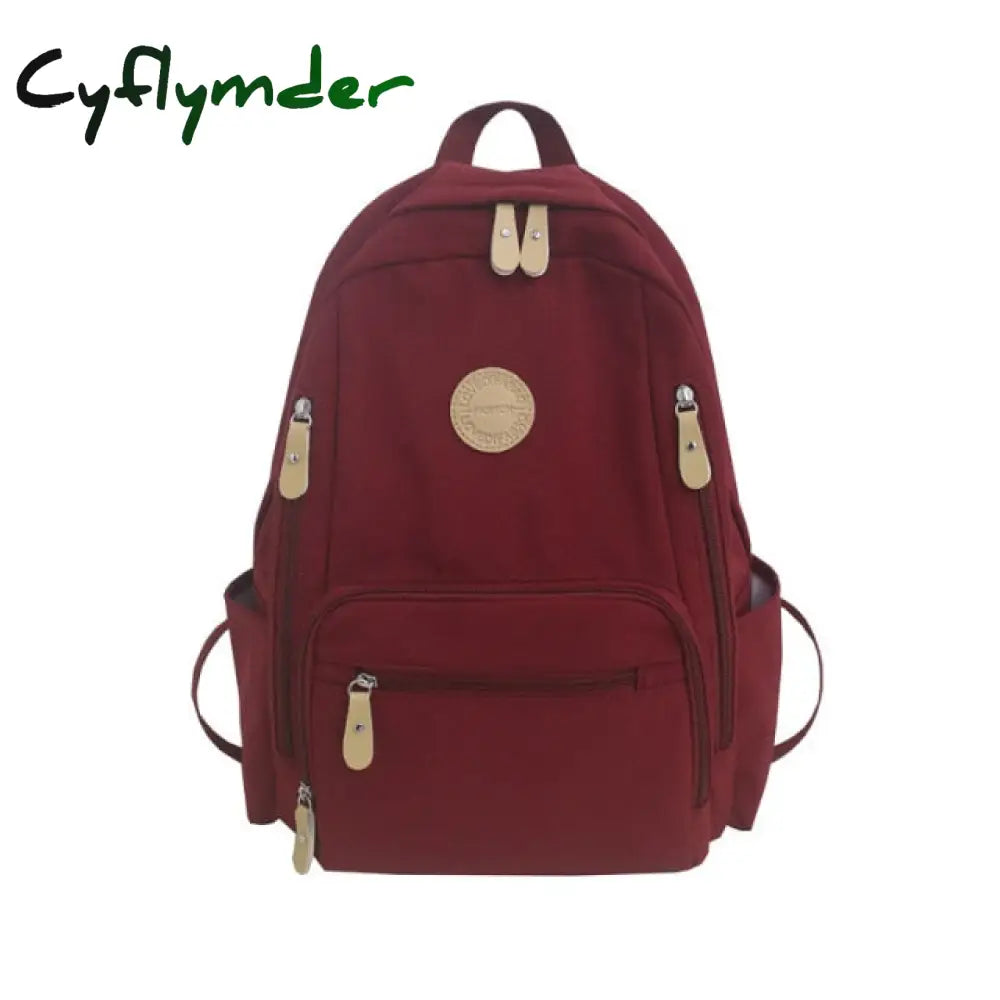 New Waterproof Nylon Women Backpack Female Travel Bag Backpacks Schoolbag For Teenage Girls