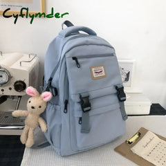 New Waterproof Nylon Women Backpack Korean Japanese Fashion Female Students Schoolbag Multilayer