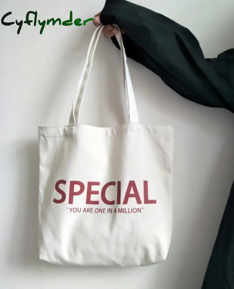 New Women Canvas Vest Shoulder Bag Big Capacity Cloth Shopping Bags Bubble Girls Ins Reusable Beach