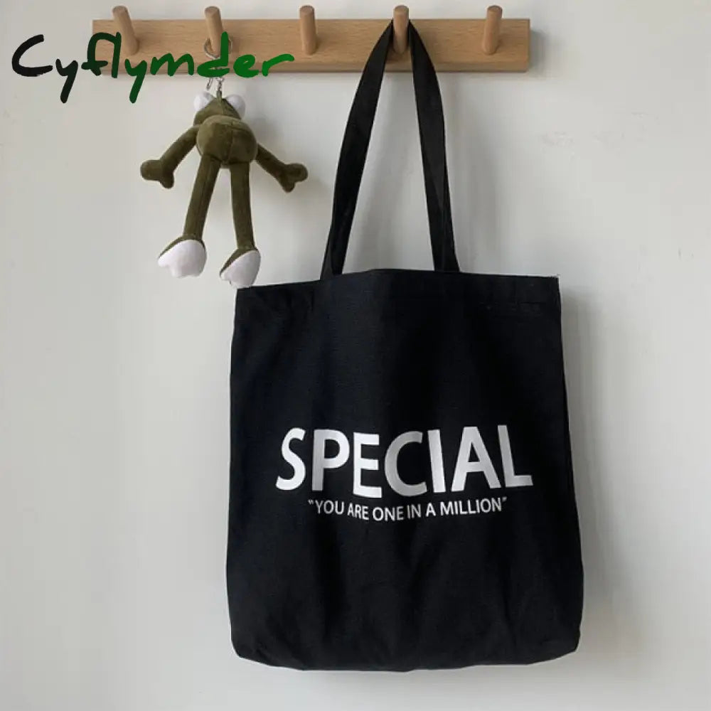 New Women Canvas Vest Shoulder Bag Big Capacity Cloth Shopping Bags Bubble Girls Ins Reusable Beach