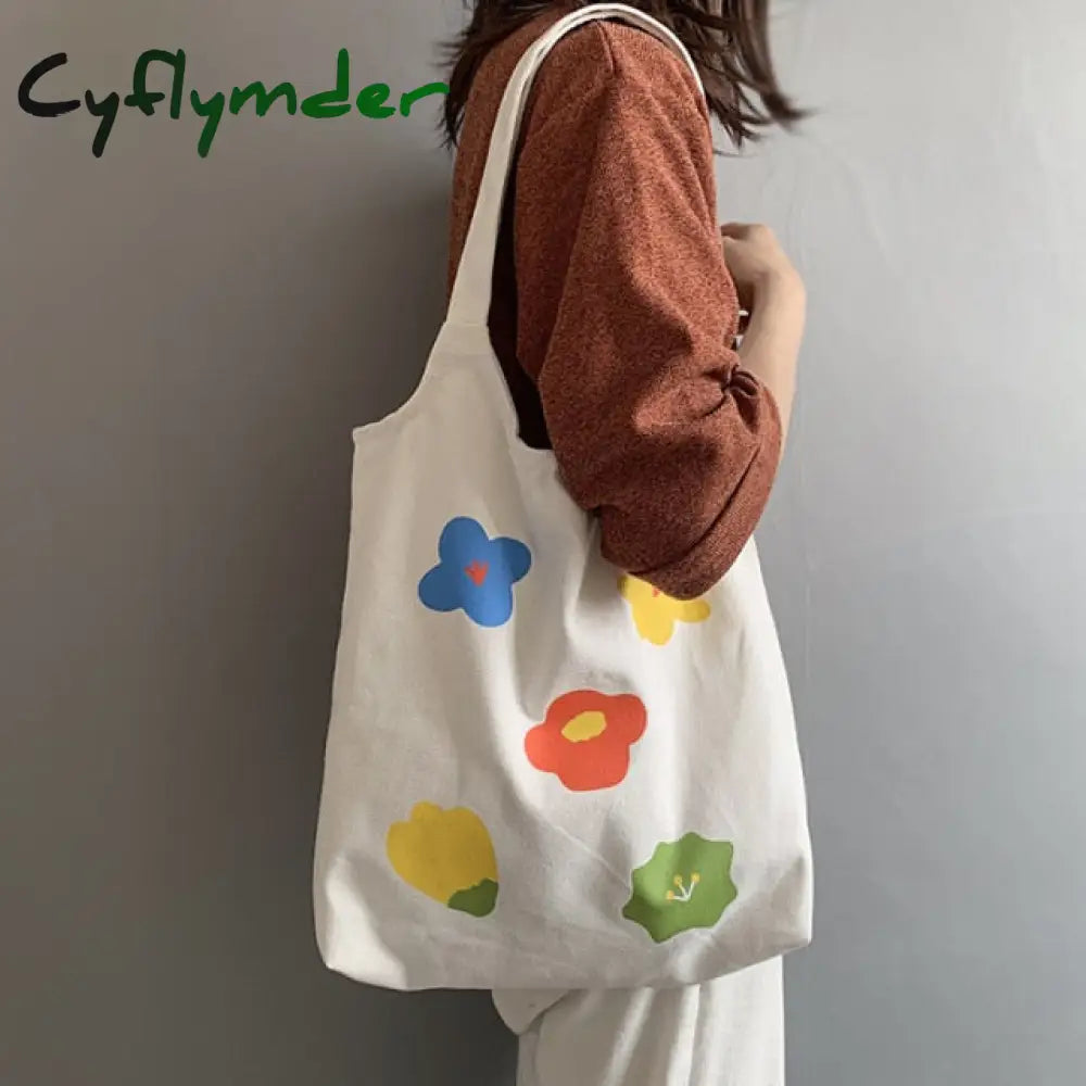 New Women Canvas Vest Shoulder Bag Big Capacity Cloth Shopping Bags Bubble Girls Ins Reusable Beach