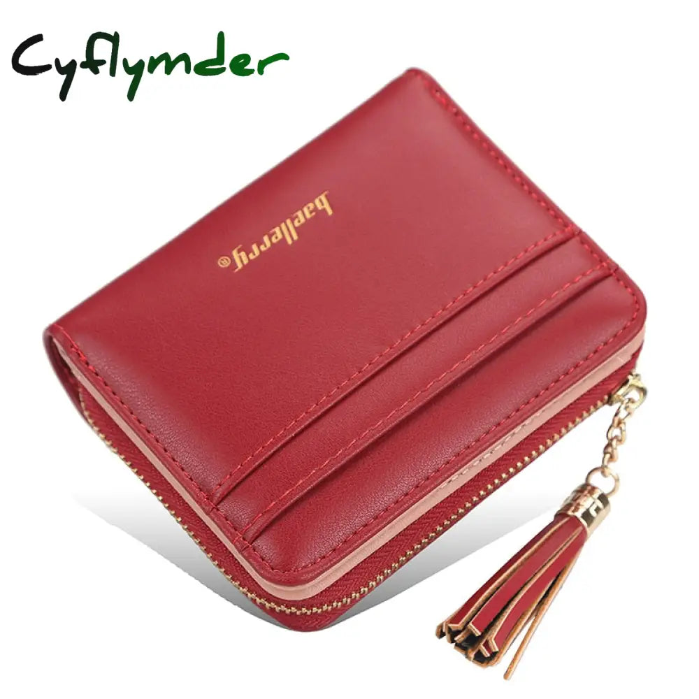 New Women Wallets Short Women’s Wallet Small Zipper Coin Purse Card Holder Luxury Brand Pu