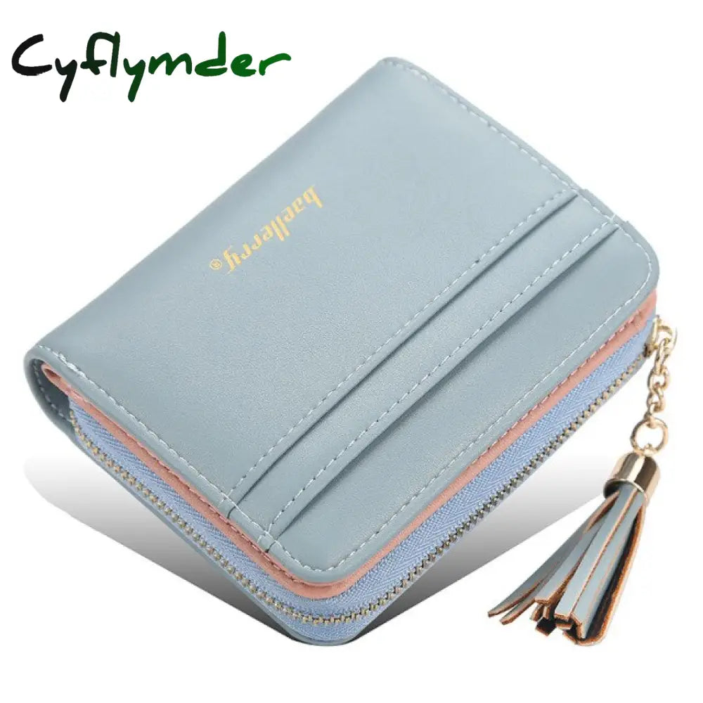 New Women Wallets Short Women’s Wallet Small Zipper Coin Purse Card Holder Luxury Brand Pu