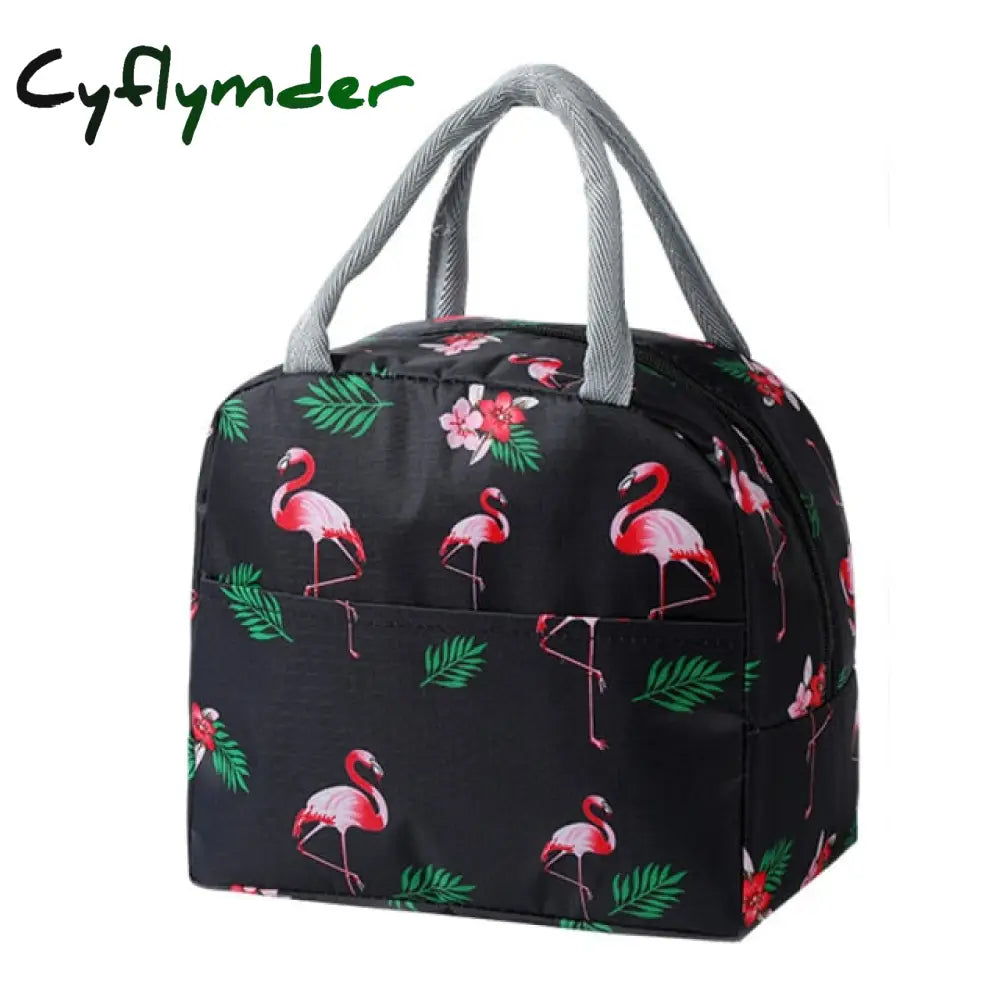 Portable Cooler Bags Insulated Large Capacity Aluminium Coating Lunch Bag Food Frozen Box For Women