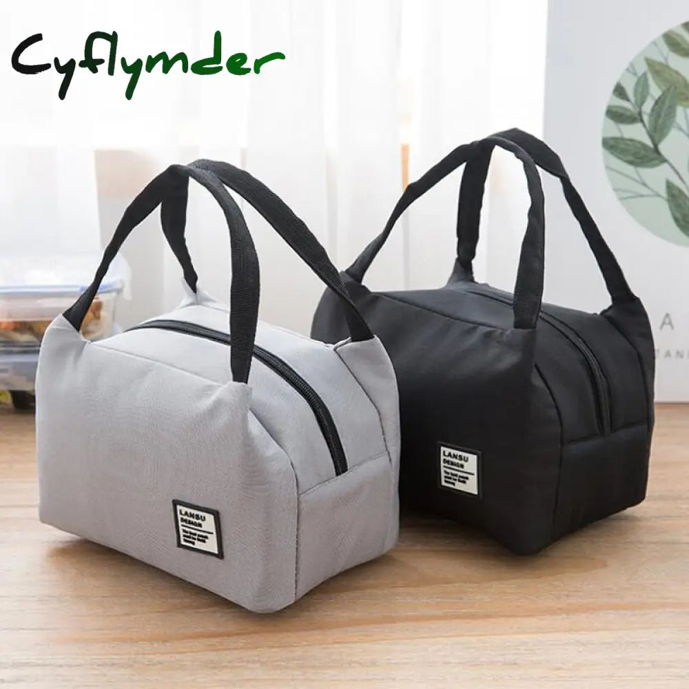 Portable Lunch Bag New Thermal Insulated Box Tote Cooler Bento Pouch Container School Food Storage