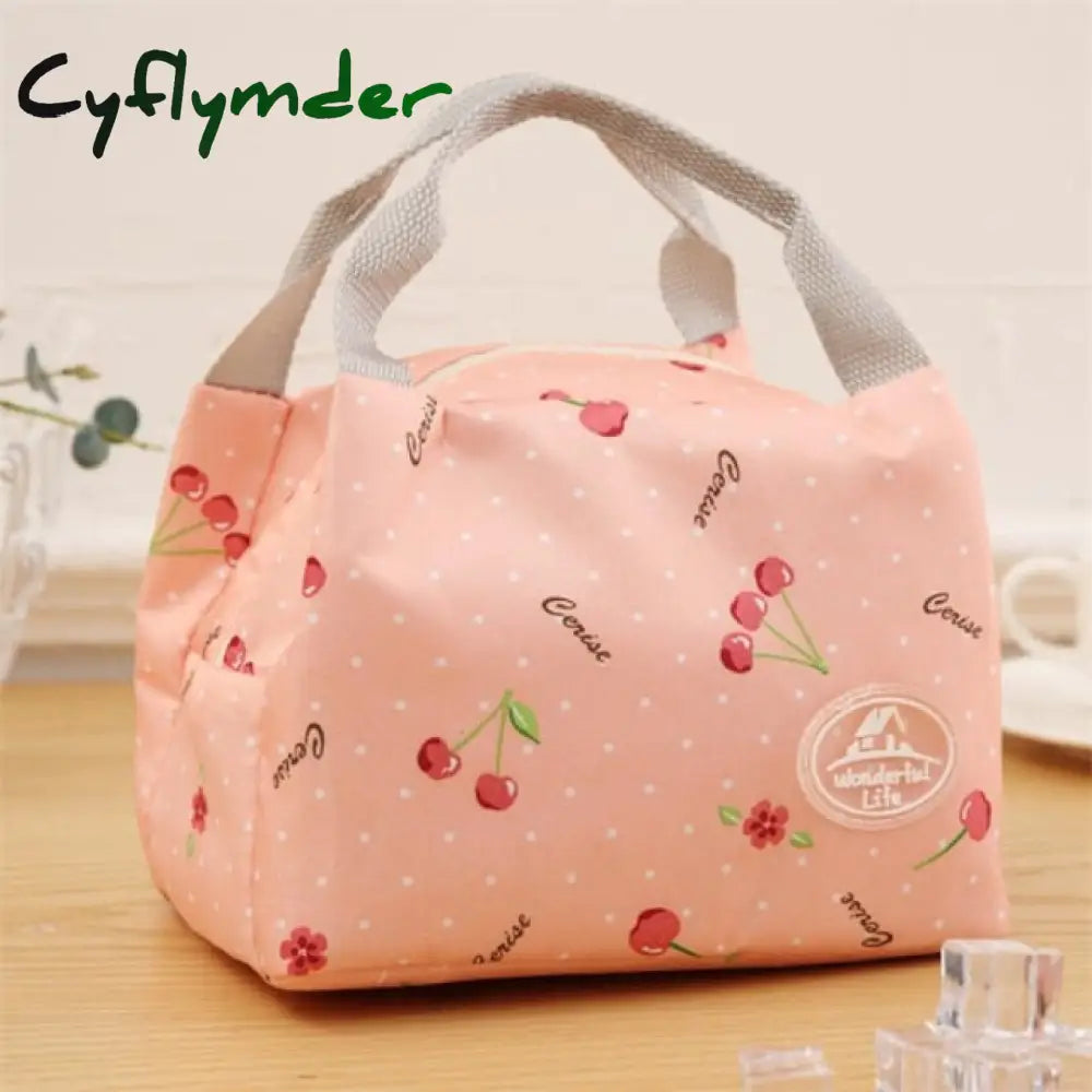 Portable Lunch Bag New Thermal Insulated Box Tote Cooler Bento Pouch Container School Food Storage