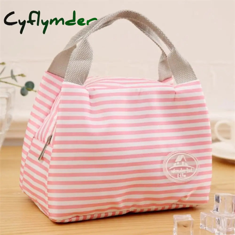 Portable Lunch Bag New Thermal Insulated Box Tote Cooler Bento Pouch Container School Food Storage