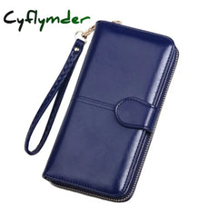 Pu Leather Women Wallets Purses Fashion Long Zipper Women’s Wallet Money Coin Holder Female Purse