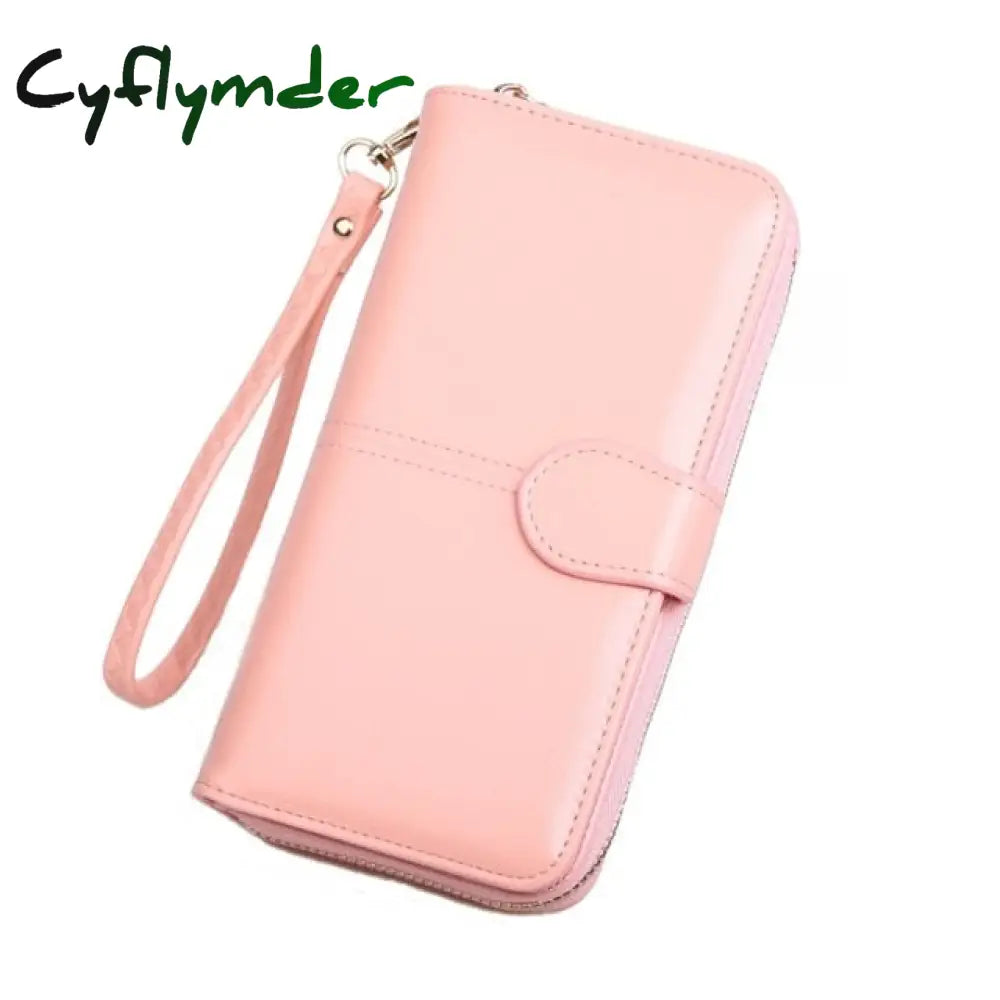 Pu Leather Women Wallets Purses Fashion Long Zipper Women’s Wallet Money Coin Holder Female Purse