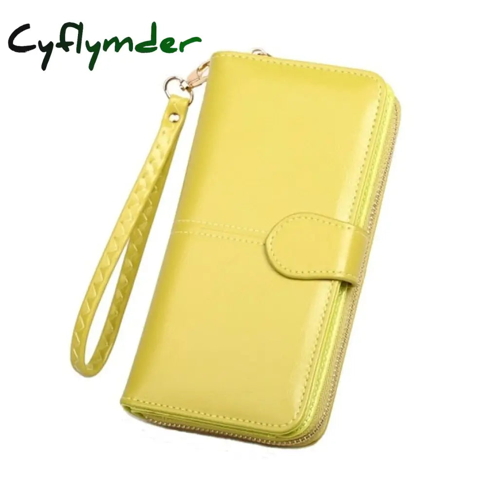 Pu Leather Women Wallets Purses Fashion Long Zipper Women’s Wallet Money Coin Holder Female Purse