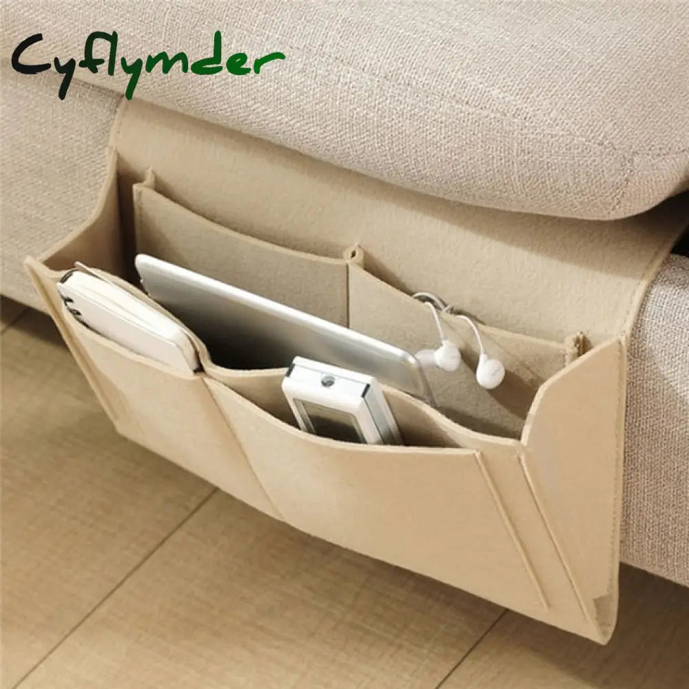 Remote Control Hanging Caddy Bedside Couch Storage Organizer Bed Holder Pockets Pocket Sofa Book