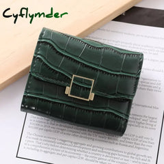 Retro Crocodile Card Holder Pattern Wallet Multifunctional Credit Case Fashion Pu Clutch Coin Purse