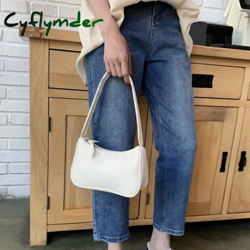 Retro Totes Bags For Women Trendy Vintage Shoulder Handbag Female Small Underarm Casual Mini