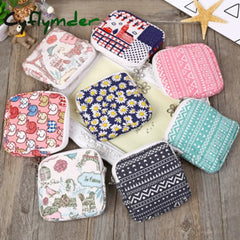 Sanitary Bag Napkin Towel Storage Organizer Credit Card Holder Pad Pouch Household Organization