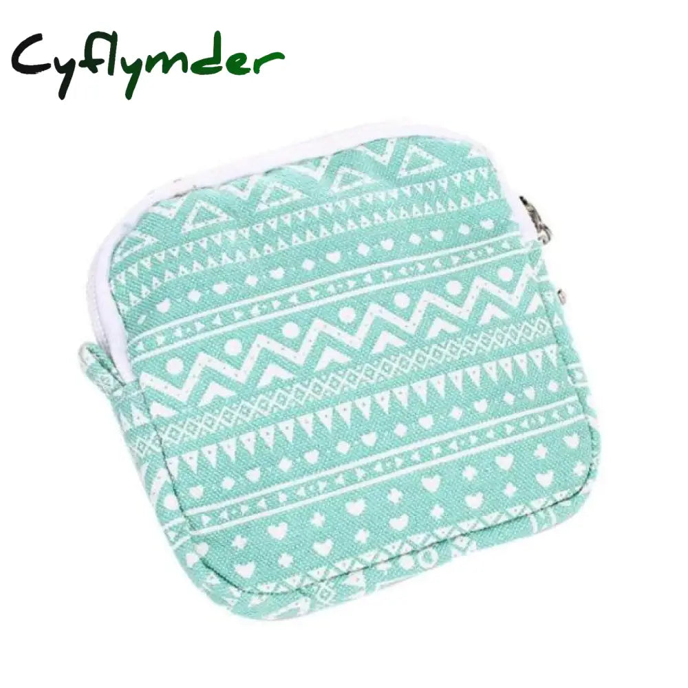 Sanitary Bag Napkin Towel Storage Organizer Credit Card Holder Pad Pouch Household Organization 2