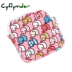 Sanitary Bag Napkin Towel Storage Organizer Credit Card Holder Pad Pouch Household Organization 8