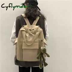 Schoolbag Female Ins Style Korean College Student Backpack High School Mori Fashion Multi-Purpose