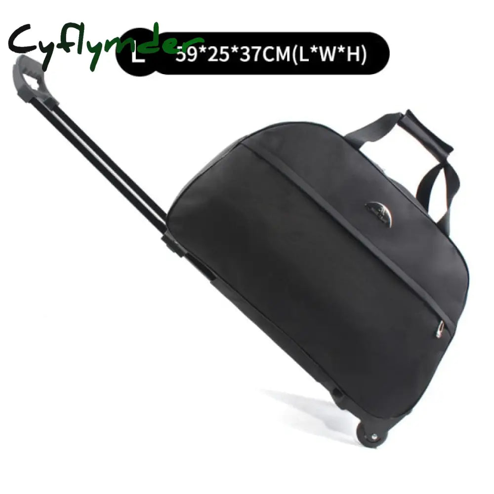 Suitcase And Travel Bags Wheels New Waterproof Large Capacity Carry On Luggage Trolley Handbag