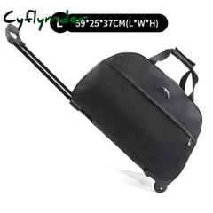 Suitcase And Travel Bags Wheels New Waterproof Large Capacity Carry On Luggage Trolley Handbag