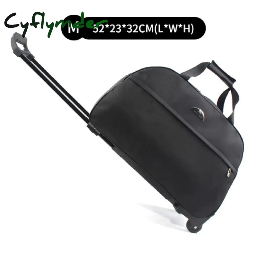 Suitcase And Travel Bags Wheels New Waterproof Large Capacity Carry On Luggage Trolley Handbag