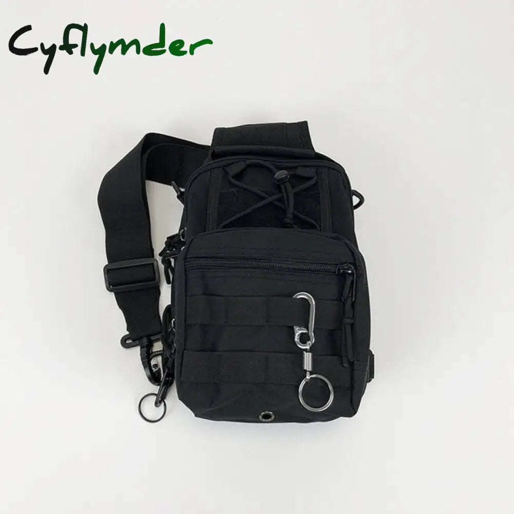 Tactical Men Chest Bags Designer Cool Shoulder Crossbody For Hip Hop Streetwear Bag Short Trip