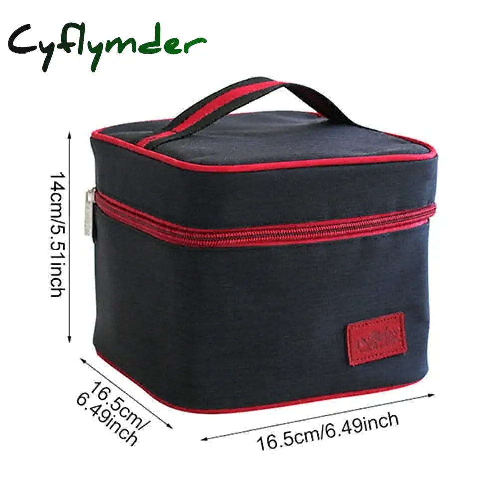 Thermal Lunch Bag Women Portable Insulated Cooler Bento Tote Family Travel Picnic Drink Fruit Food