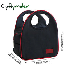 Thermal Lunch Bag Women Portable Insulated Cooler Bento Tote Family Travel Picnic Drink Fruit Food